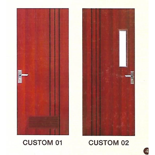 Pintu Kayu Custom